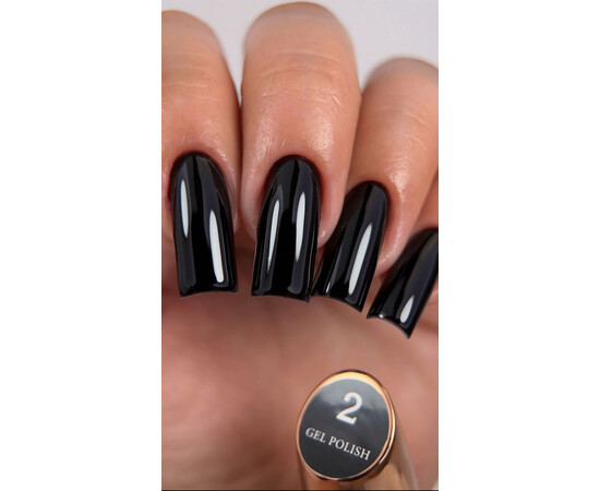 Зображення 2 Гель-лак без ТРО Steffani Color 002 чорний, 5 мл, Об'єм (мл, г): 5, Колір: 002