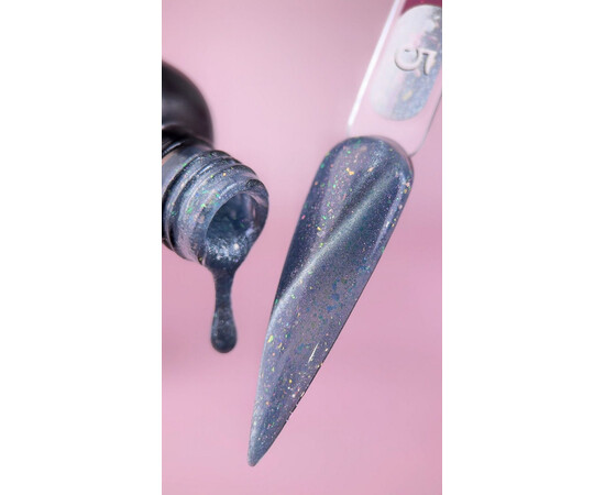 Зображення 4 Гель-лак котяче око з блискітками Steffani Cat Eye Еuphoria 05, 5 мл, Об'єм (мл, г): 5, Колір: 05