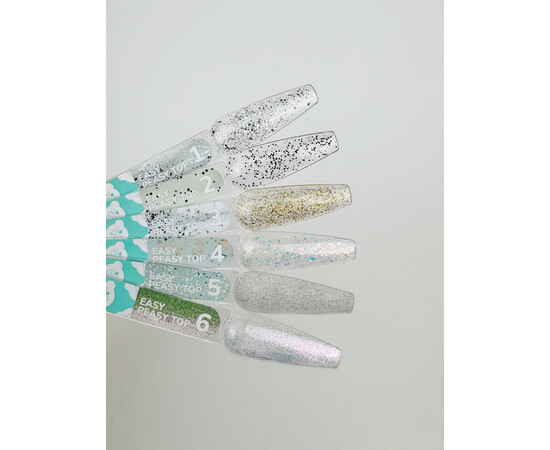 Изображение 6 Топ с декором без липкого слоя You Are Cute Easy Peasy №3, 5 мл, Объем (мл, г): 5, Цвет: 03