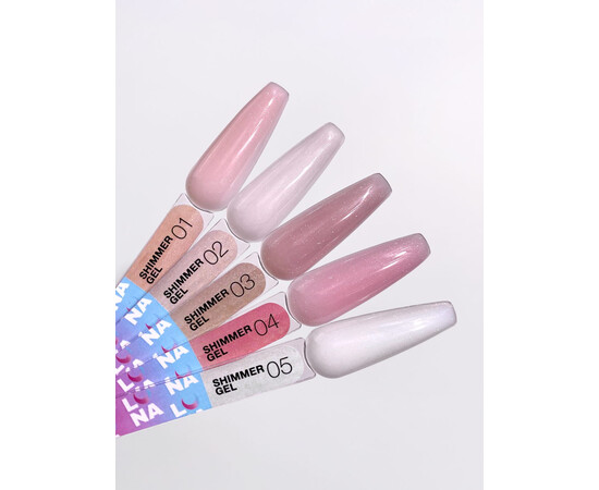 Изображение 4 Гель для наращивания LUNAMoon Shimmer Gel 05, 30 мл, Объем (мл, г): 30, Цвет: 05