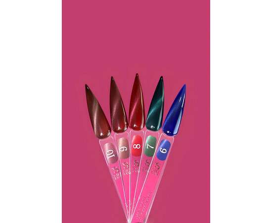 Зображення 3 Гель-лак Steffani Cat Eye Mystic 10, 9 мл, Об'єм (мл, г): 9, Колір: 10