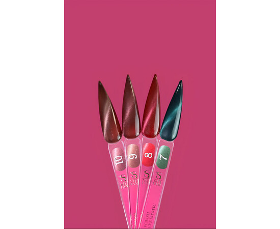Зображення 4 Гель-лак Steffani Cat Eye Mystic 09, 9 мл, Об'єм (мл, г): 9, Колір: 09