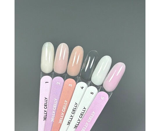 Изображение 3 Гель-желе для наращивания ногтей Touch Jelly Gelly 01 светло-бежевый, 15 мл, Объем (мл, г): 15, Цвет: 01