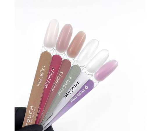 Изображение 2 Гель-желе для наращивания ногтей Touch Jelly Gelly 01 светло-бежевый, 15 мл, Объем (мл, г): 15, Цвет: 01