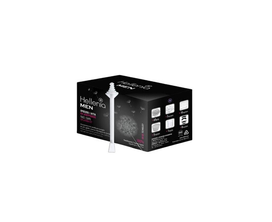 Зображення 2 Набір для депіляції обличчя та вух для чоловіків Simple Use Beauty Hellenia Men Face and Ears Epilation Kit