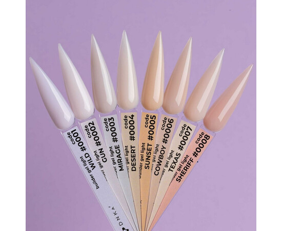 Зображення 3 Гель моделюючий DNKa Builder Gel Light 0005 Sunset, 30 мл, Об'єм (мл, г): 30, Колір: 0005