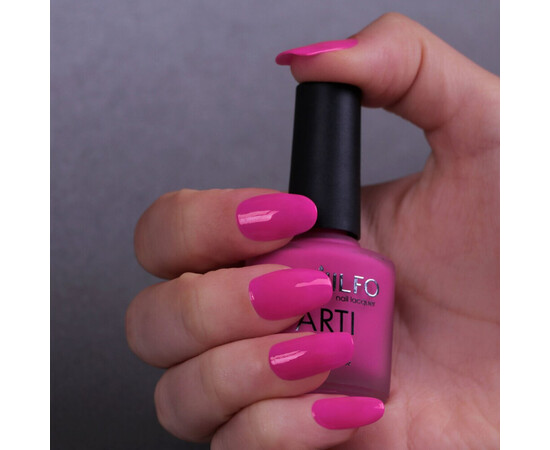 Изображение 2 Лак для ногтей Komilfo ArtiLux 016 фуксия, эмаль, 8 мл, Объем (мл, г): 8, Цвет: 016
