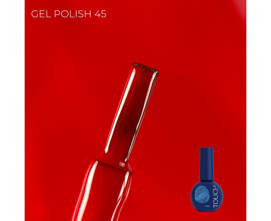 Зображення 2 Гель-лак Touch Basic collection 45 ярко-красный, 9 мл, Об'єм (мл, г): 9, Колір: 45