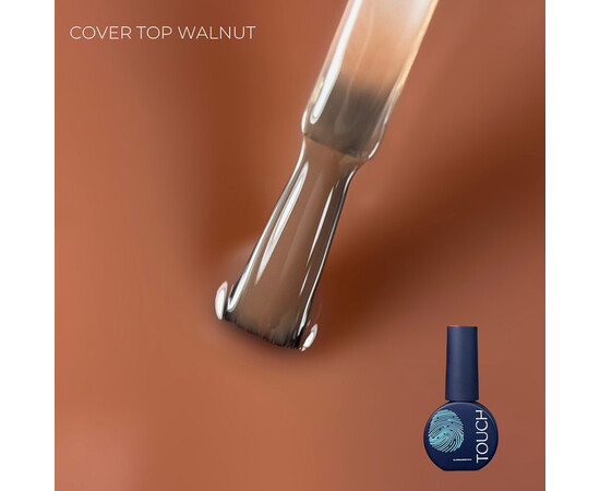 Зображення 2 Топ камуфлюючий без липкого шару Touch Top Cover Walnut, 7 мл, Об'єм (мл, г): 7, Колір: Walnut