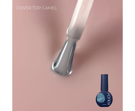 Зображення 2 Топ камуфлюючий без липкого шару Touch Top Cover Camel, 7 мл, Об'єм (мл, г): 7, Колір: Camel