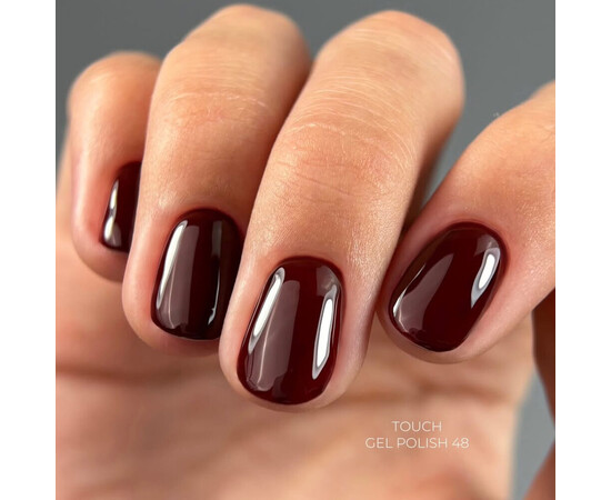Зображення 4 Гель-лак Touch Basic collection 48 винный, 9 мл, Об'єм (мл, г): 9, Колір: 48