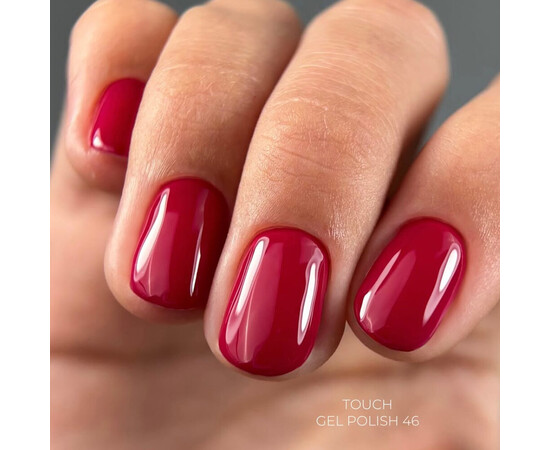 Зображення 4 Гель-лак Touch Basic collection 46 малиновый, 9 мл, Об'єм (мл, г): 9, Колір: 46