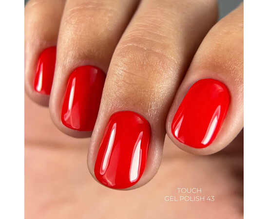 Изображение 4 Гель-лак Touch Basic collection 43 красный, 9 мл, Объем (мл, г): 9, Цвет: 43