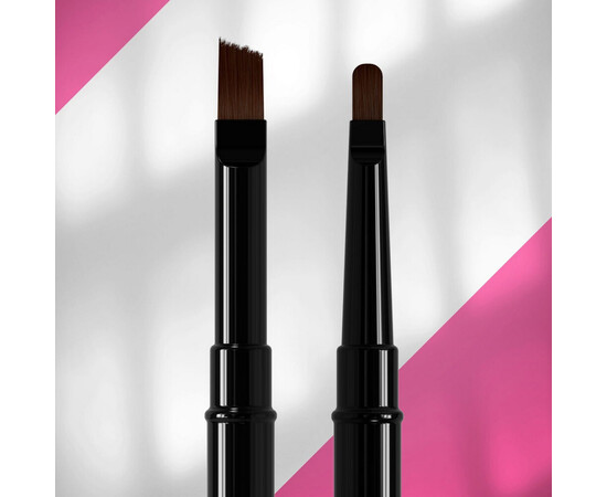 Зображення 2 Пензлик двосторонній Staleks Pro Expert NBE-04/09 для гелю 7 мм / для гелю 9 мм