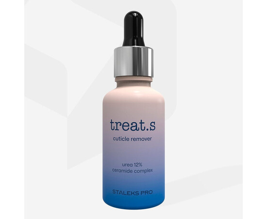 Зображення 2 Ремувер для кутикули Staleks Pro Treat.s Urea 12% Ceramide Complex, 30 мл