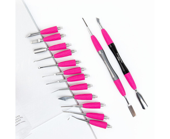 Изображение 8 Пушер для маникюра пика Staleks Pro Combo Uniq 19 сменная часть лопатки WPPQ-19