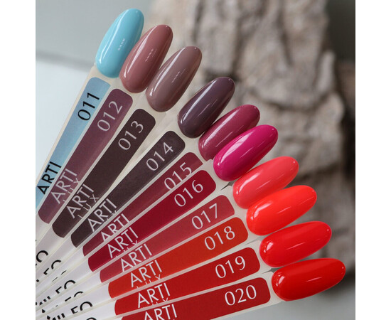 Зображення 3 Лак для нігтів Komilfo ArtiLux 012 мокко, емаль, 8 мл, Об'єм (мл, г): 8, Колір: 012