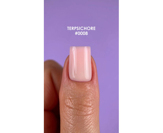 Зображення 3 Гель моделюючий DNKa Fast Gel 0008 Terpsichore, 12 мл, Об'єм (мл, г): 12, Колір: 0008