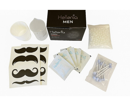 Зображення 3 Набір для депіляції обличчя та вух для чоловіків Simple Use Beauty Hellenia Men Face and Ears Epilation Kit
