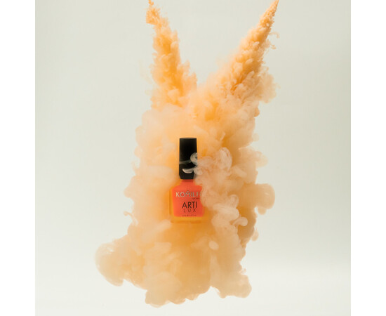 Зображення 3 Лак для нігтів Komilfo ArtiLux 035 помаранчевий, з шиммером, 8 мл, Об'єм (мл, г): 8, Колір: 035