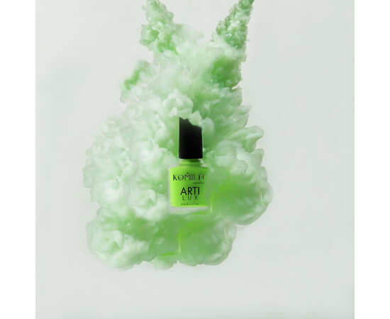 Зображення 3 Лак для нігтів Komilfo ArtiLux 033 м’ятний, емаль, 8 мл, Об'єм (мл, г): 8, Колір: 033