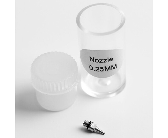 Зображення 5 Ремкомплект сопло і голка для для аерографа Komilfo AR-001, діаметр 0.25 мм