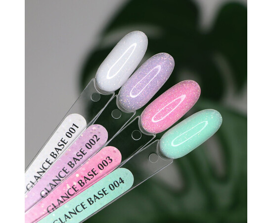 Изображение 3 База с блестками Komilfo Glance Base 002, 8 мл, Объем (мл, г): 8, Цвет: 002