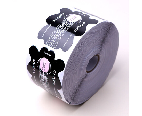 Зображення 3 Нижні форми мультифункциональні Komilfo Multi Shape Nail Forms 500 шт