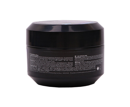 Зображення 5 Гель моделюючий Komilfo Gel Jelly Milky White, 15 г, Об'єм (мл, г): 15, Колір: Milky White