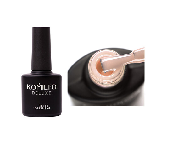 Зображення 3 База для гель-лаку Komilfo Color Base Ivory, 8 мл, Об'єм (мл, г): 8, Колір: Ivory