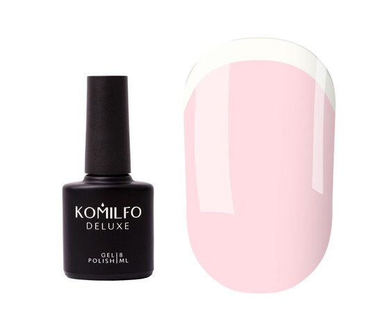 Зображення 2 База для гель-лаку Komilfo Color French Base 026, 8 мл, Об'єм (мл, г): 8, Колір: 026
