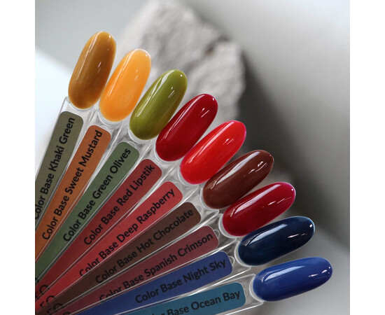 Зображення 3 База для гель-лаку Komilfo Color Base Red Lipstiсk, 8 мл, Об'єм (мл, г): 8, Колір: Red Lipstiсk