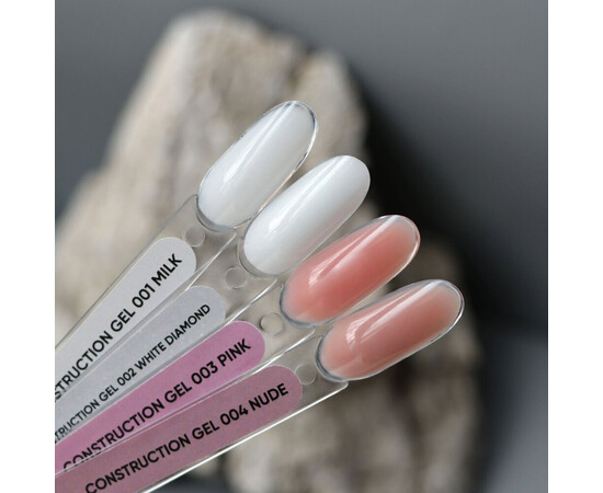 Изображение 4 Гель для донаращивания Komilfo Construction Gel 003 Pink, 30 г, Объем (мл, г): 30, Цвет: 003