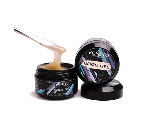 Зображення 7 Гель для вільного краю нігтів Komilfo Edge Gel, 5 мл