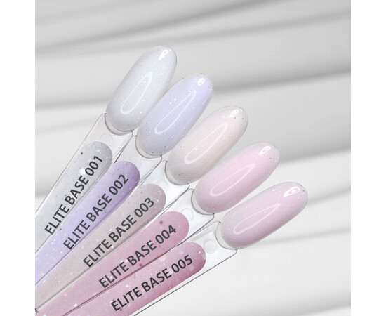 Изображение 2 База с блестками Komilfo Elite Base 005, 10 мл, Объем (мл, г): 10, Цвет: 005