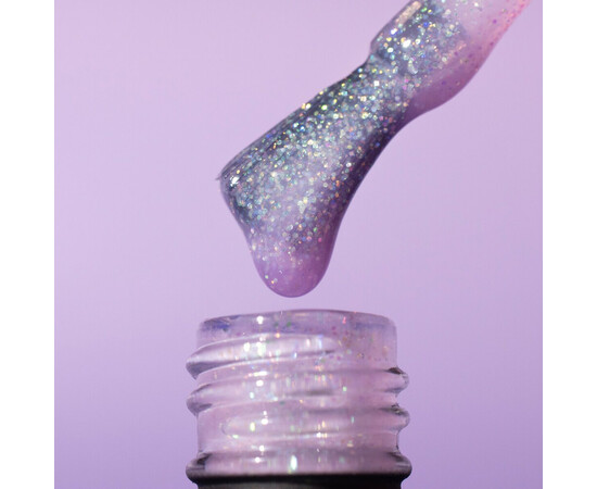 Изображение 2 База с блестками Komilfo Glance Base 002, 8 мл, Объем (мл, г): 8, Цвет: 002