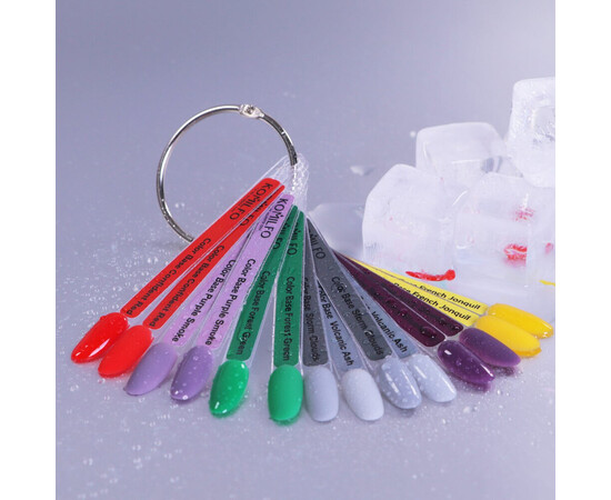 Зображення 3 База для гель-лаку Komilfo Color Base Juicy Blueberry, 8 мл, Об'єм (мл, г): 8, Колір: Juicy Blueberry