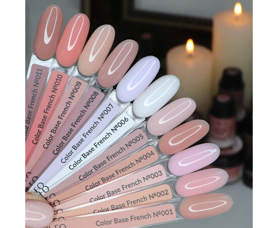 Зображення 7 База для гель-лаку Komilfo Color Base French 006, 8 мл, Об'єм (мл, г): 8, Колір: 006