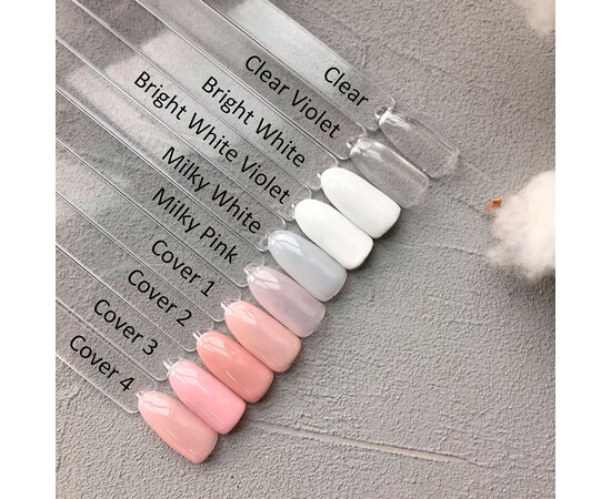 Зображення 5 Гель для нарощування Komilfo Gel Premium Cover 3, 50 г, Об'єм (мл, г): 50, Колір: Cover 3