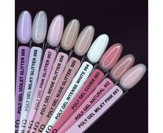 Зображення 6 Рідкий гель Komilfo PolyGel 001 Milky Pink, 15 мл, Об'єм (мл, г): 15, Колір: 001