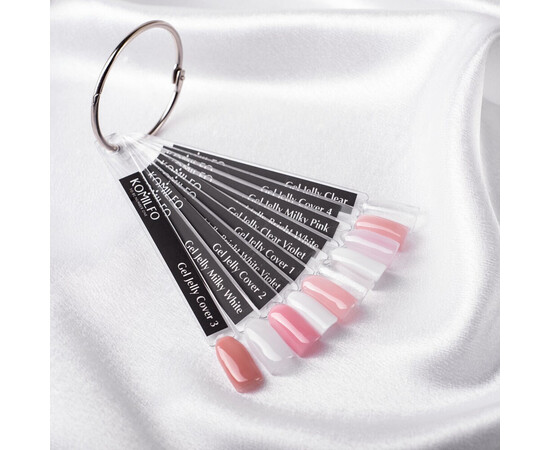 Зображення 7 Гель моделюючий Komilfo Gel Jelly Cover 1, 15 г, Об'єм (мл, г): 15, Колір: Cover 1