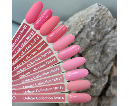 Зображення 3 Гель-лак Komilfo Deluxe Series D019 лососево-рожевий, емаль, 8 мл, Об'єм (мл, г): 8, Колір: 019