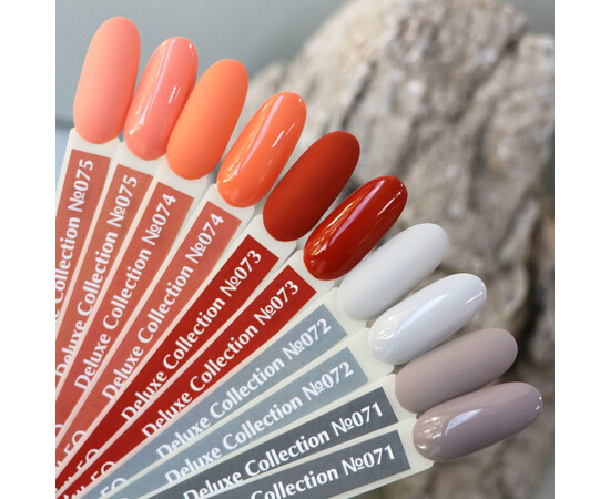 Зображення 3 Гель-лак Komilfo Deluxe Series D071 світлий графітовий, емаль, 8 мл, Об'єм (мл, г): 8, Колір: 071