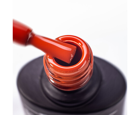 Зображення 2 Гель-лак Komilfo Deluxe Series D073 темно-помаранчевий, емаль, 8 мл, Об'єм (мл, г): 8, Колір: 073