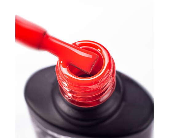 Зображення 2 Гель-лак Komilfo Deluxe Series D078 коралово-червоний, емаль, 8 мл, Об'єм (мл, г): 8, Колір: 078