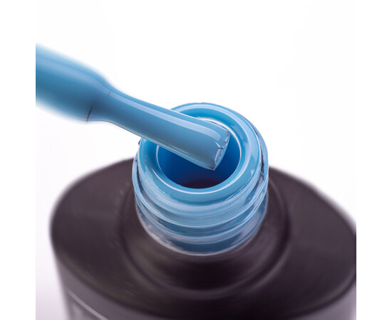 Зображення 2 Гель-лак Komilfo Deluxe Series D132 яскравий блакитний, емаль, 8 мл, Об'єм (мл, г): 8, Колір: 132