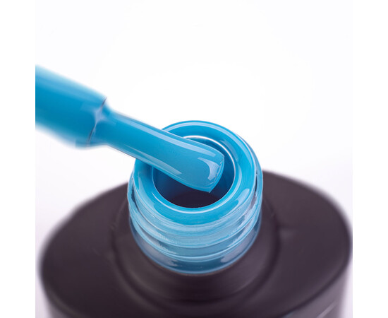 Зображення 2 Гель-лак Komilfo Deluxe Series D133 блакитний, емаль, 8 мл, Об'єм (мл, г): 8, Колір: 133