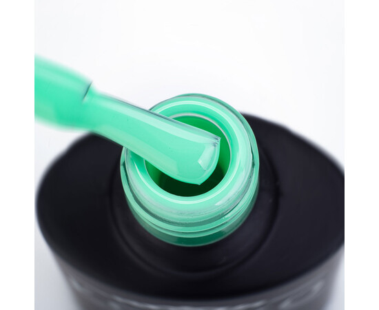Зображення 2 Гель-лак Komilfo Deluxe Series D163 м’ятно-салатовий, емаль, 8 мл, Об'єм (мл, г): 8, Колір: 163