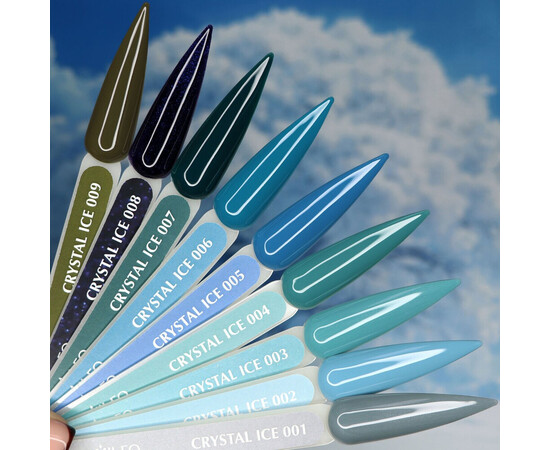 Изображение 3 Гель-лак с блестками Komilfo Crystal Ice 008, 8 мл, Объем (мл, г): 8, Цвет: 008