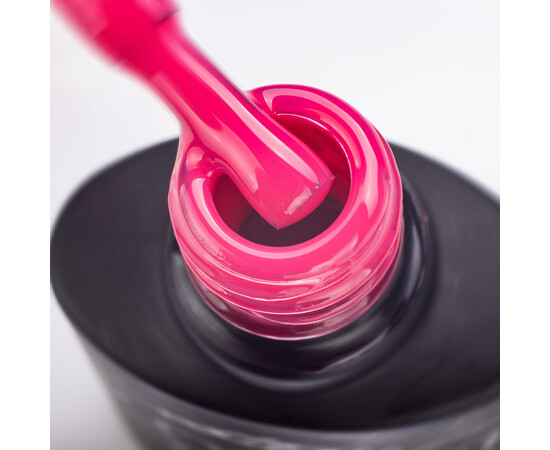 Зображення 2 Гель-лак Komilfo Deluxe Series D052 насичений яскраво-рожевий, емаль, 8 мл, Об'єм (мл, г): 8, Колір: 052